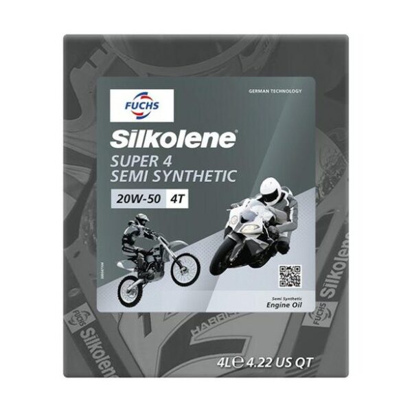 FUCHS SILKOLENE SUPER 4 20W-50 4L